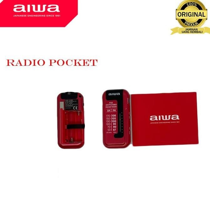 AIWA R-22 Radio Mini AM/FM Stereo