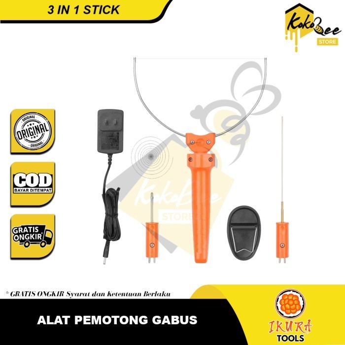 

alat pemotong gabus potong styrofoam cutter - Hot wire cutter ikura