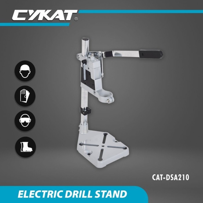 Drill stand dudukan mesin bor tangan menjadi bor duduk stand drill bor