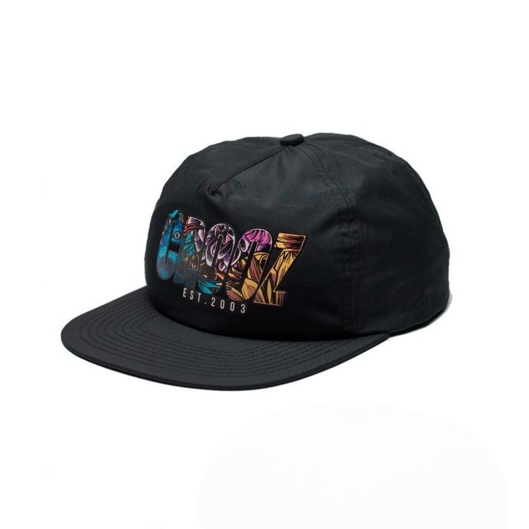 Crooz Kolibri Snapback Hat Black