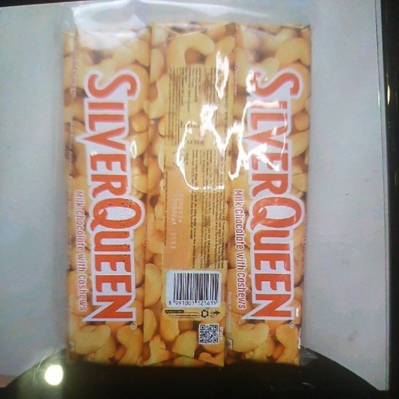 

coklat silver queen 58gr 1 pak isi 6 batang