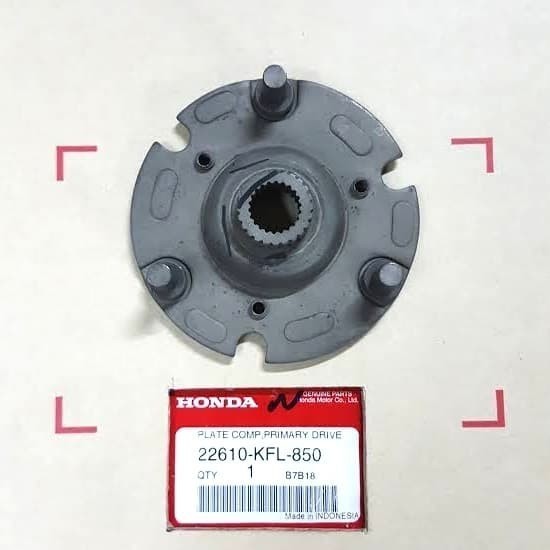 ✅Baru Dudukan Kaki 3 Kampas Ganda Legenda / Supra Fit 22610-Kfl-850 Terbatas