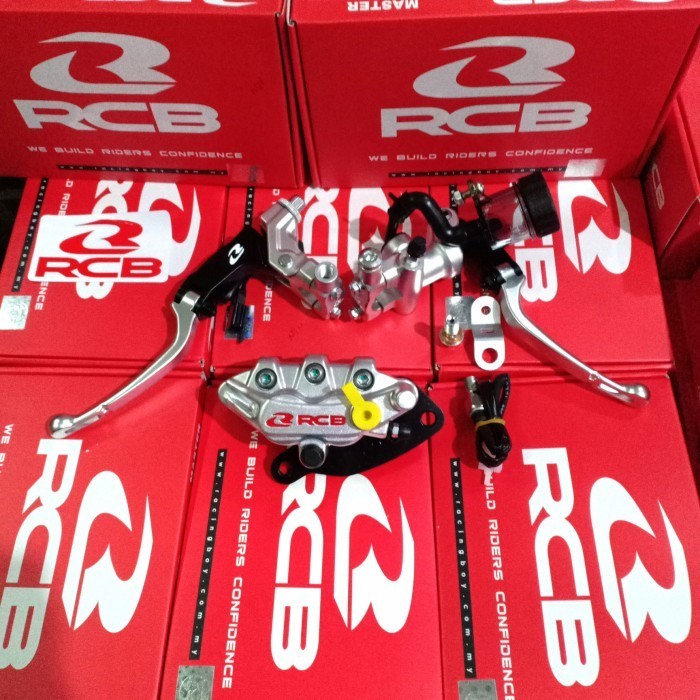 ✅Baru Master Rem Set Rcb S1 14Mm  Kaliper Rcb S1 Series Satria Fu Terbaru