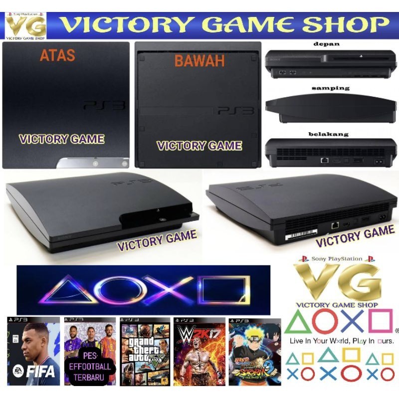 [LIMITED QUALITY] PS3 PS3 SLIM PS3 SUPER SLIM CFW MURNI HEN CFW KUALITAS GRADE A GARANSI 1 TAHUN