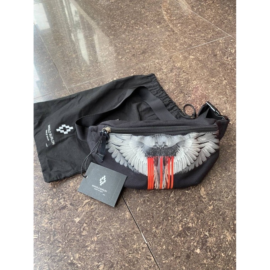 ✅New Waistbag Marcelo Burlon Original Terbatas