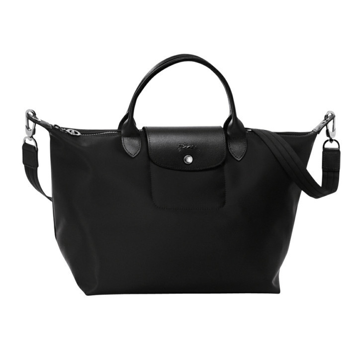 ✅New Longchamp Neo Medium Black Limited