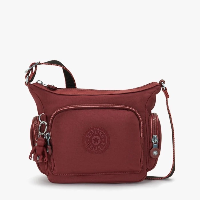 ✅New Kipling - Gabbie Mini Original Shoulder Bag - Flaring Rust Diskon