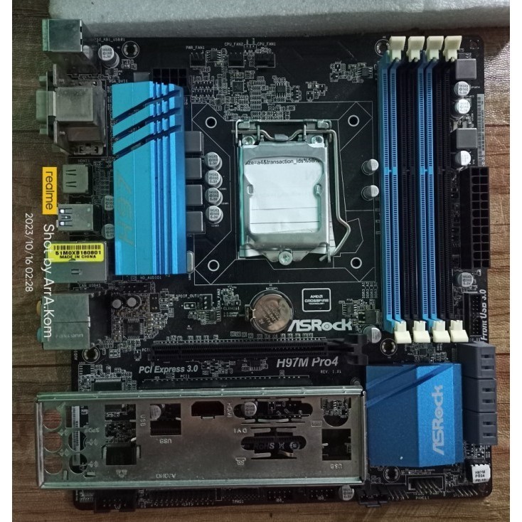 .:: PAKET MOBO H97 + CORE I5 LGA 1150 ::.