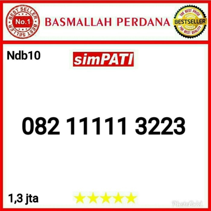 [New] Perdana Simpati 4G Panca 11111 Abba 3223 082 11111 3223 Rndb11 Berkualitas