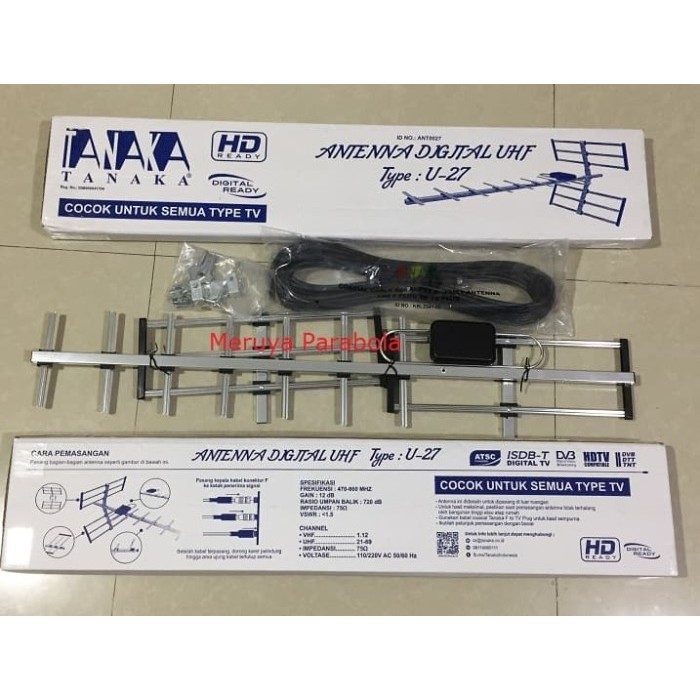 [New] Antena Tv Uhf Tanaka U-27 Terbatas