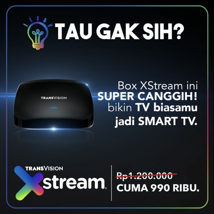 [New] Transvision Xstream Diskon