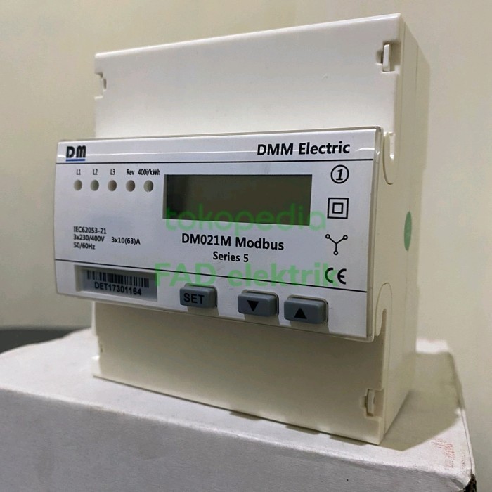 [New] Kwh Meter 3Phase Digital Direct Modbus Dm021M Modbus Dmm Electric Terbaru