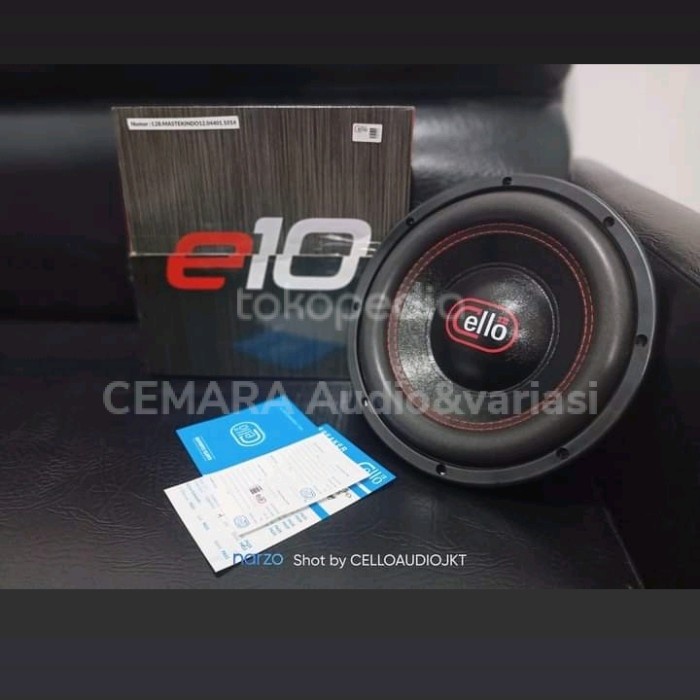 [New] Sub Cello 10 Inch Subwoofer E10 Cello Berkualitas