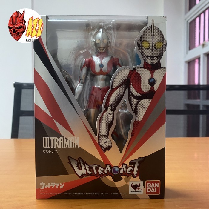[Ori] Ultra Act Ultraman Hayata Bandai Not Shf Threezero Ace Limited