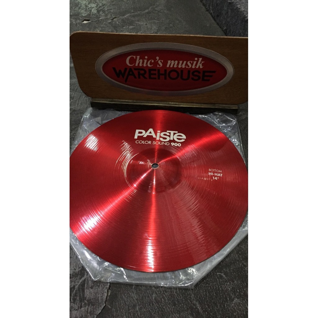 [New] Cymbal Hihat Paiste Color Sound 900 Hihat 14” Diskon