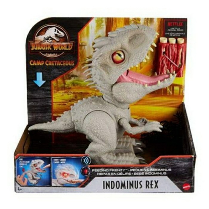 [Ori] Jurassic World Feeding Frenzy Imdominus Rex Mattel Original Figure Diskon