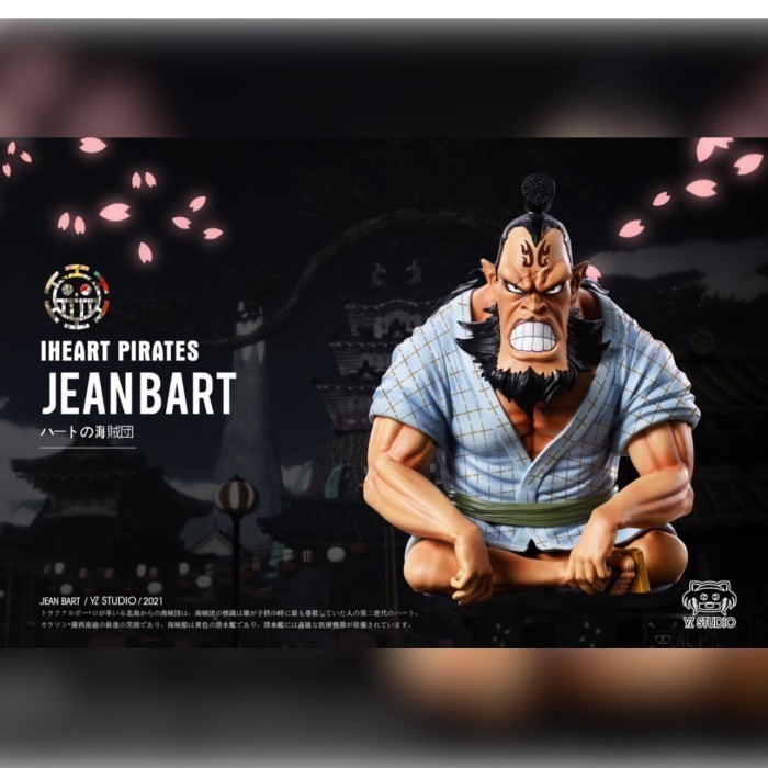 [Ori] Yz Studio Wcf Resin Jean Bart Wano / One Piece Terbatas
