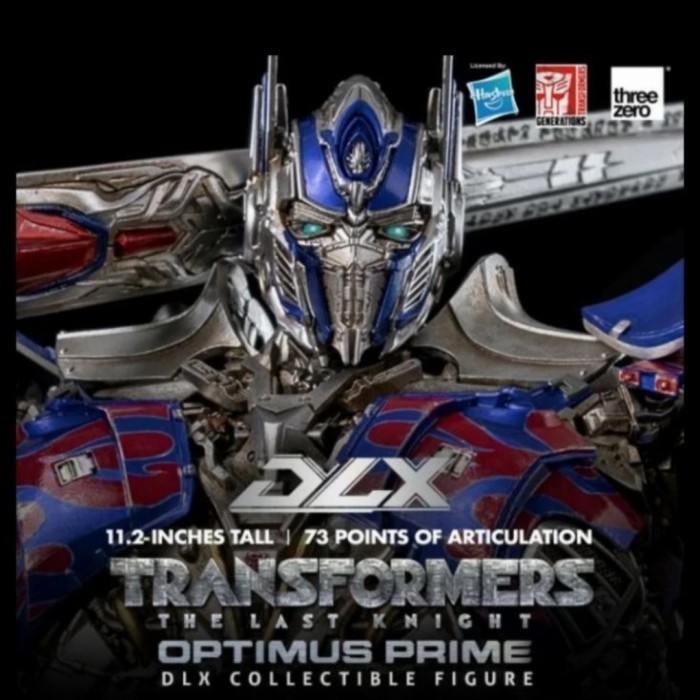 [Original] Threezero Optimus Prime The Last Knight Dlx Threea 3A Terbaru