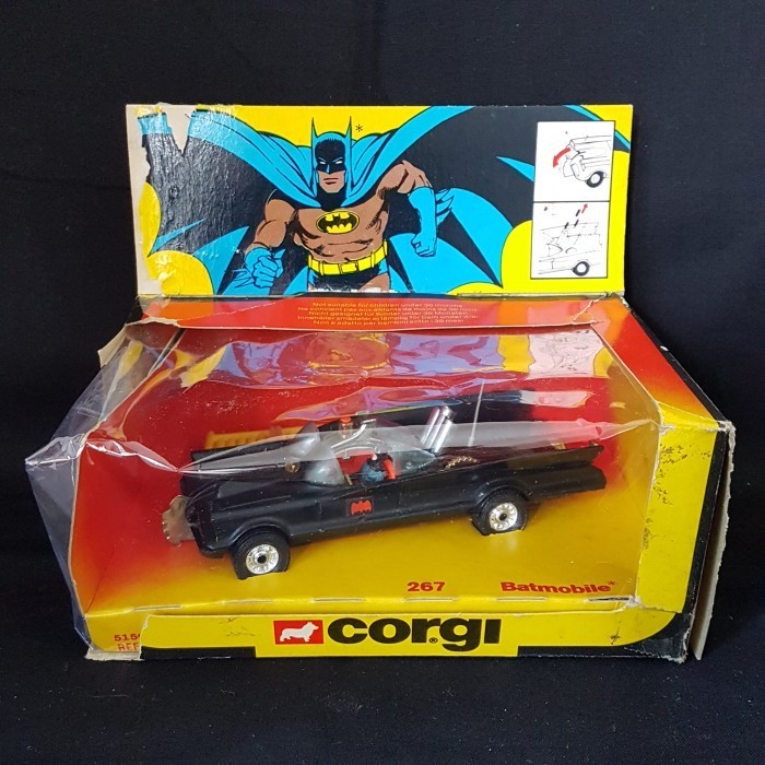 [Ori] Corgi 267 England Batmobile Terbaru