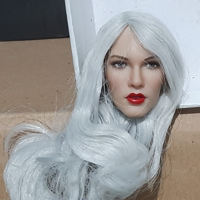 [Original] Hot Toys Enterbay Verycool Phicen Tbleague Black Cat Woman Head Only Terbaru