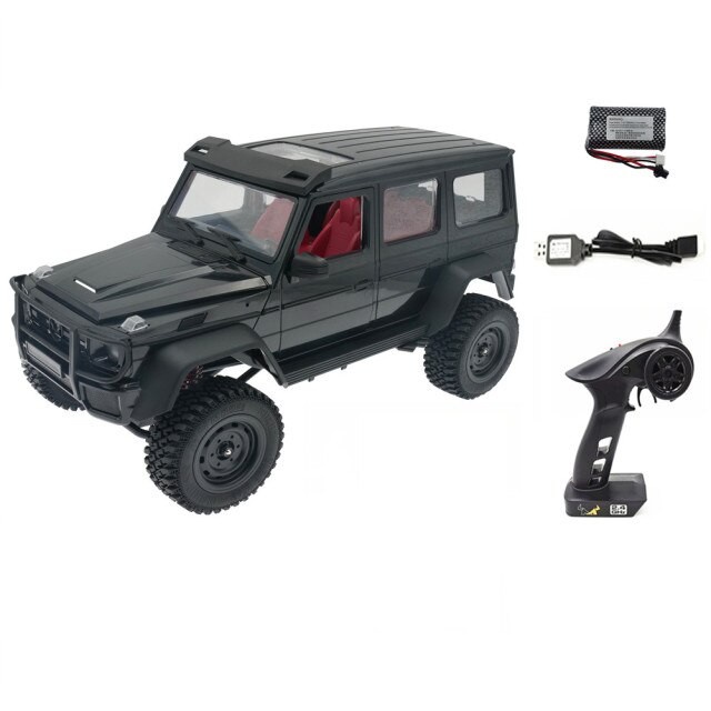 ✅Baru Mn-86 Benz G500 Rtr Black 1/12 4Wd Rc Adventure Offroad #Mn-86B Terbatas