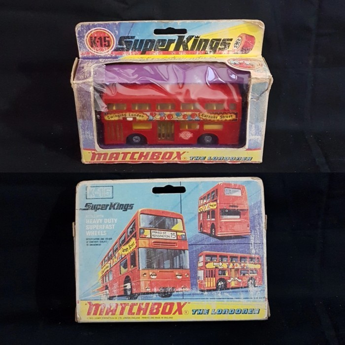 [Original] Matchbox Super Kings K15 The Londoner Bus Limited