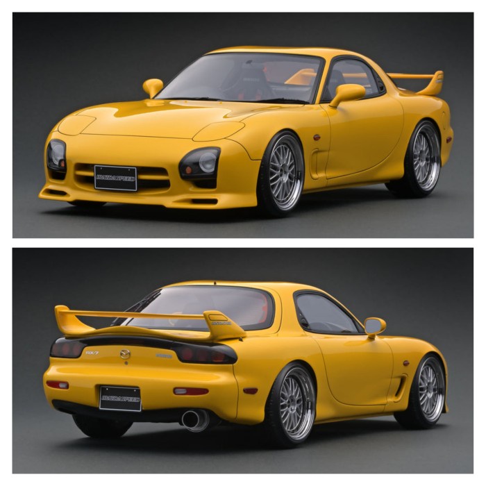 [Original] 1:12 Ignition Model Rx-7 Fd3S Mazda Speed Aspec Customised Version Diskon