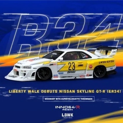 [Original] Inno Resin R34 Lbwk Petir Diskon