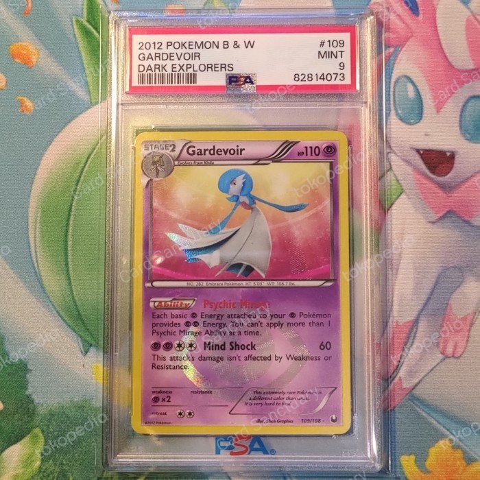 ✅Baru Psa Graded - Gardevoir 109 Dark Explorers Psa 9 Berkualitas