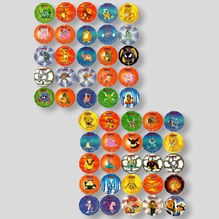 ✅Baru Tazos Pokemon Smash Set Terbatas