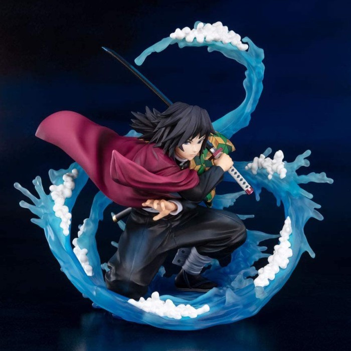 [Ori] Figuarts Zero Fzo Demon Slayer Kimetsu No Yaiba Giyu Tomioka Figure Berkualitas