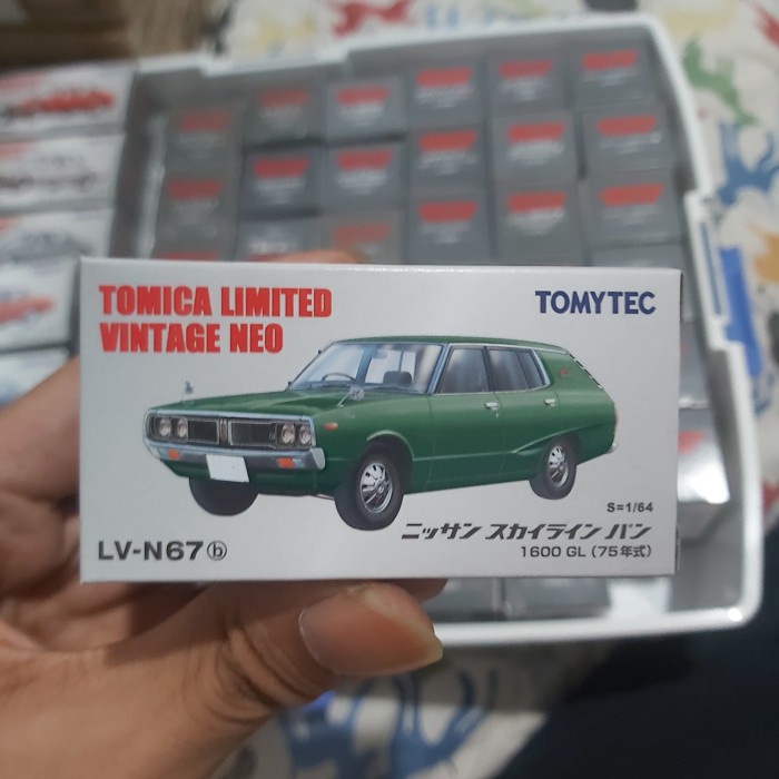 [Original] Tomica Limited Vintage Neo Tomytec Lv-N67B Nissan Skyline Van 1600 Gl Terbaru