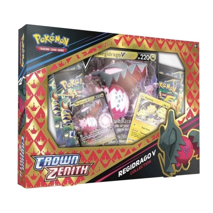 ✅Baru Pokemon Tcg Ss 12.5 Crown Zenith Collection: Regidrago V Box Diskon