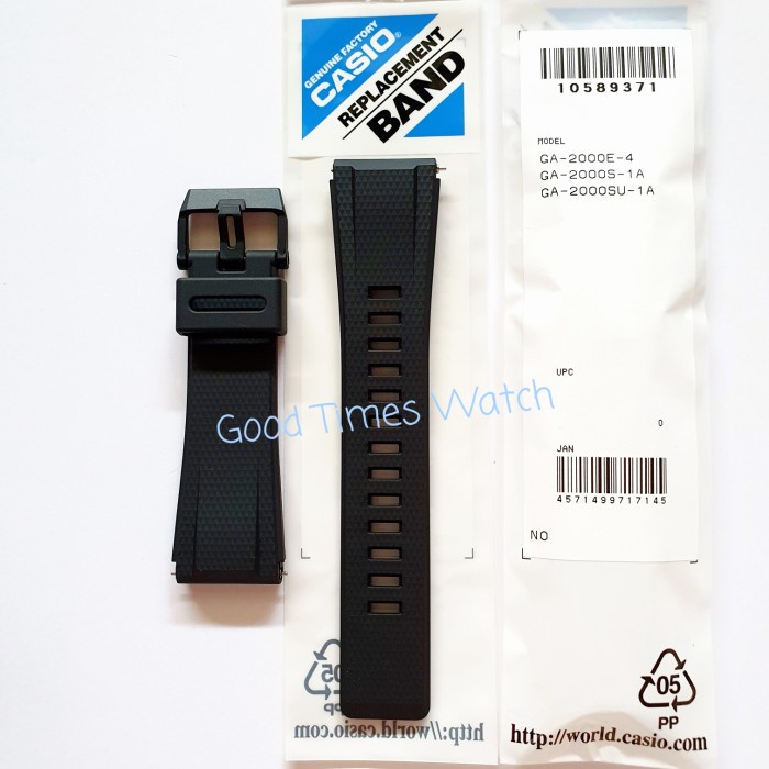 ✅New Strap G-Shock Ga-2000E-4 Ga 2000S Ga 2000Su Ga 2000 Casio Original Terbatas