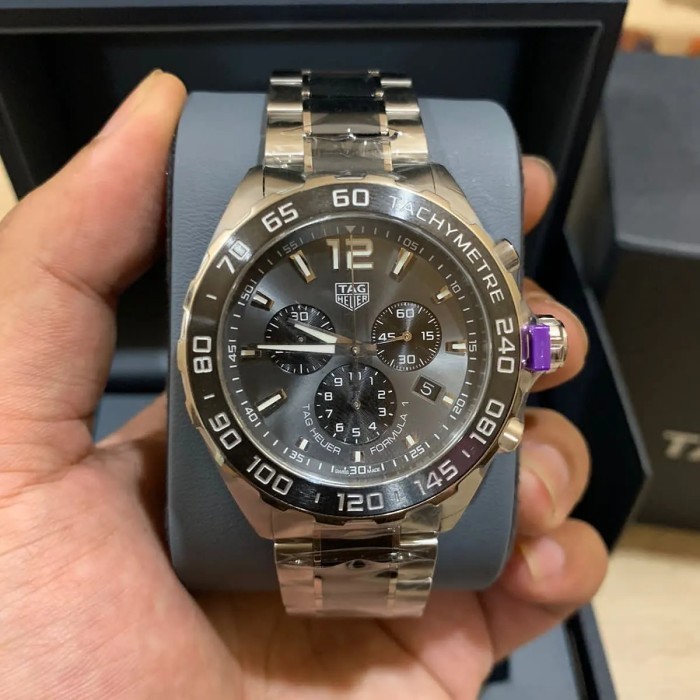 ✅New Tag Heuer Formula 1 Two Tone Chrono Caz1011 Berkualitas