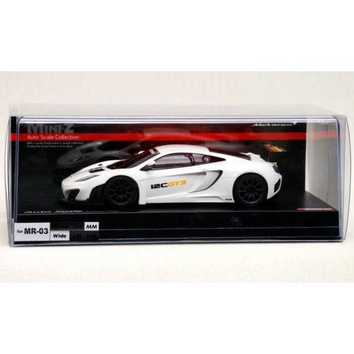 ✅Baru Kyosho Mzp226W Asc Mclaren 12C Gt3 2013 White Terbatas