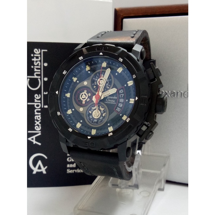 ✅New Ori Jam Tangan Pria Alexandre Christie Ac 6439 Mc Fbl Limited