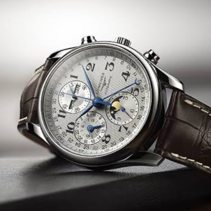 ✅New Jam Longines Master Triple Date Moonphase 40 Mm Ref.L2.673.4.78.3 Terbatas