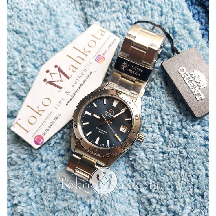 ✅New Orient Diver Mako 40 Blue Dial Ra-Ac0Q02L / Ra-Ac0Q02L10B Berkualitas