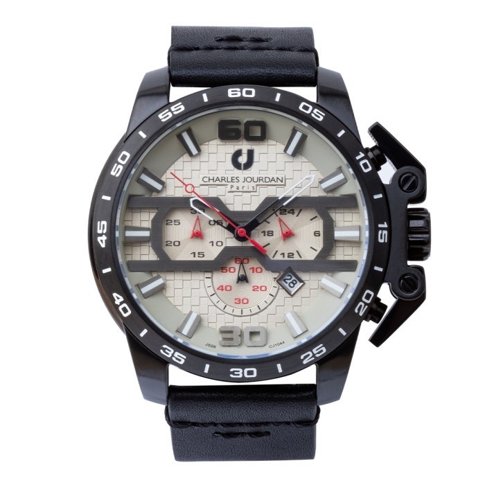 ✅New Ori Jam Tangan Charles Jourdan Jam Tangan Pria Cj1044-1725C Original Berkualitas