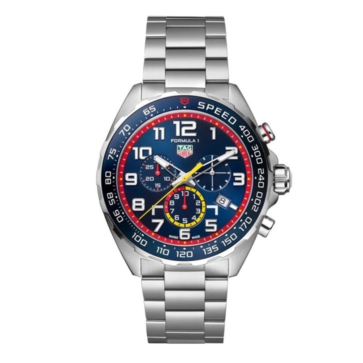 ✅New Ori Tag Heuer Formula 1 X Red Bull Racing Caz101Al.Ba0842 Chronograph Diskon