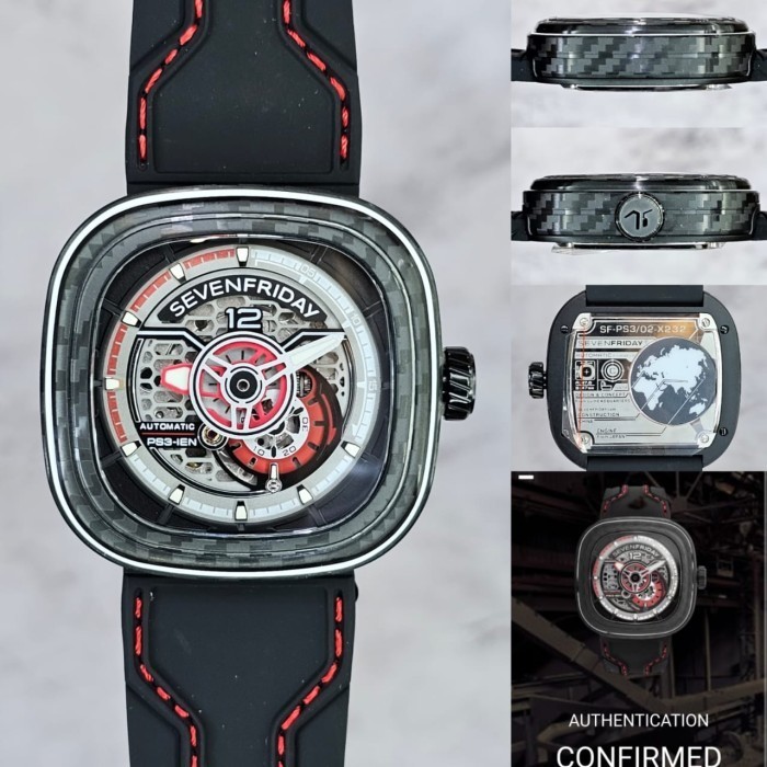 ✅Original Jam Tangan Pria Automatic Seven Friday Ps 3/01  Ps 3/02 Jam Luxury Berkualitas