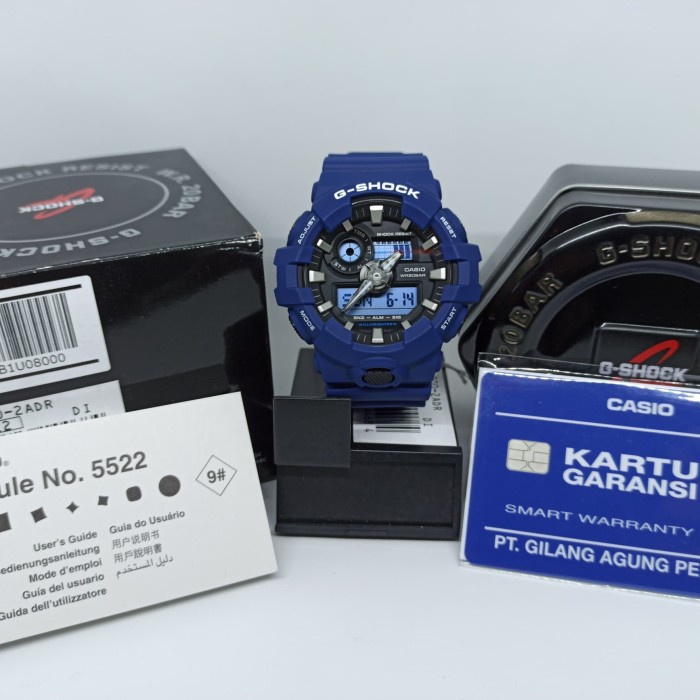 ✅Ori Casio G-Shock Gshock Ga-700-2Adr Ga700 Original Terbatas