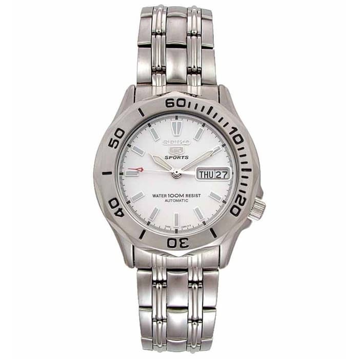 ✅Ori Seiko 5 Snk027K1 Snk027 Full Silver White Original Terbatas