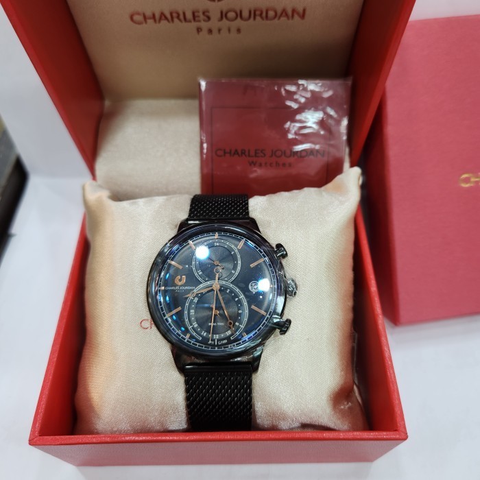 ✅Original Jam Tangan Pria Charles Jourdan Cj 1059 Cj1059 Original Garansi Terbatas