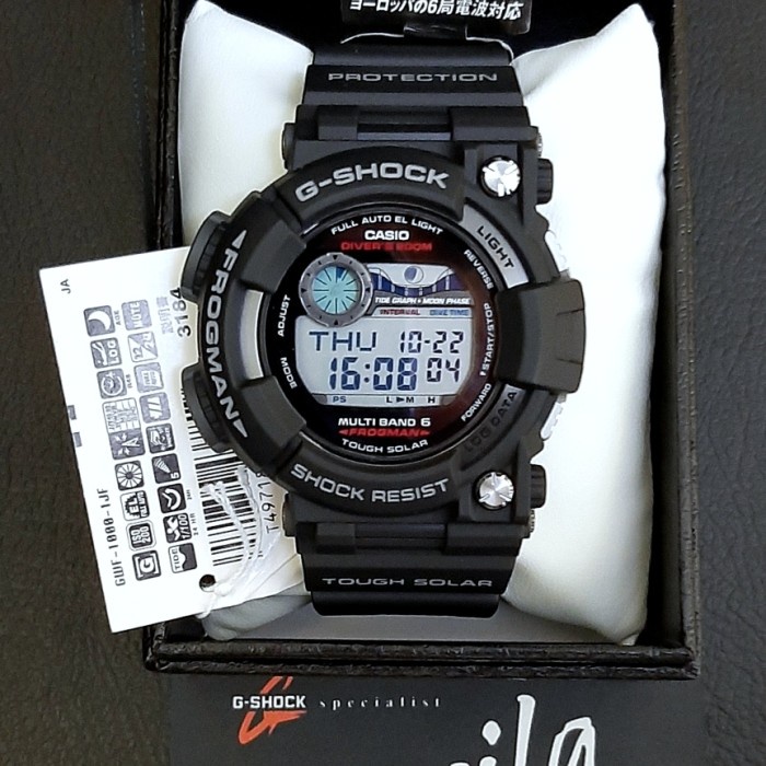 ✅Original Casio G-Shock Gshock Frogman Gwf 1000-1Jf Jdm Diskon