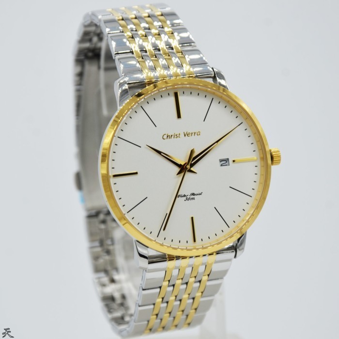 ✅Ori Jam Tangan Pria Christ Verra 28118G-13 Original Garansi Resmi New Terbaru