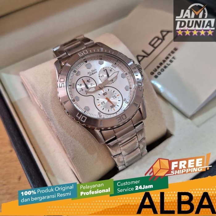 ✅New Ori Alba Original Ap5001X1 Ap50 Ap5001 Ap5 Jam Tangan Pria Jam Pria Ct Diskon