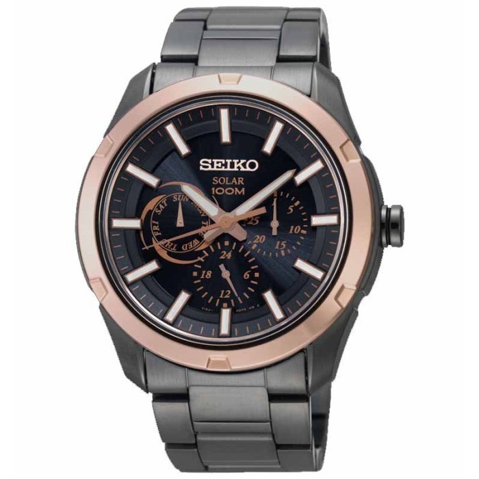 ✅New Ori Seiko Criteria - Sne262P1 - Solar 100M - Sapphire Crystal - Pria Terbatas