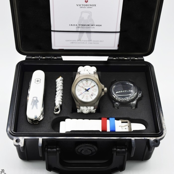 ✅Original Victorinox Vsa 241772.1 - Jam Tangan Pria Nylon Original - White Berkualitas